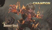 Argent Saga TCG Rubber Event Playmat - Release Events Champion Gen Con 2019 and Local Game Stores