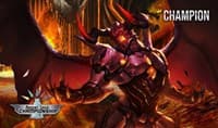 Argent Saga TCG Rubber Event Playmat - Dragonholt, the Fire Champion (September 2019)