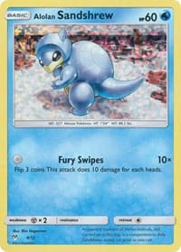 Alolan Sandshrew - 4/12
