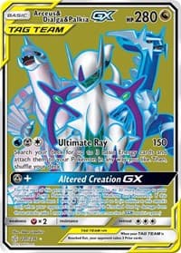 Arceus & Dialga & Palkia GX (Full Art)