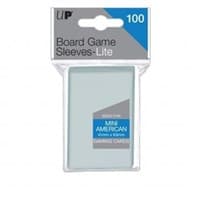 Lite Mini American Board Game Sleeves - 41mm X 63mm (100-Pack)