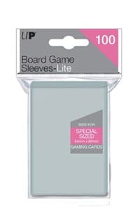 Lite Special Sized Board Game Sleeves - 54mm X 80mm (100-Pack)