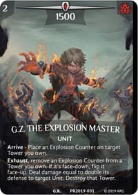 G.Z. the Explosion Master (Full Art) (Non-Foil)