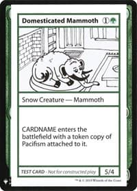 Domesticated Mammoth