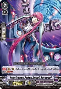 Imprisoned Fallen Angel, Saraqael (RRR Foil)
