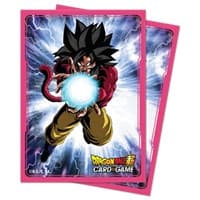 Standard Deck Protectors for Dragon Ball Super CCG - Goku (65-Pack)