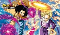 Dragon Ball Super: OTAKON 2019 Team Tournament - Participation Playmat featuring Android 17 & Android 18