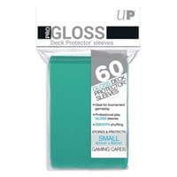 Small Deck Protectors - Aqua (60-Pack)