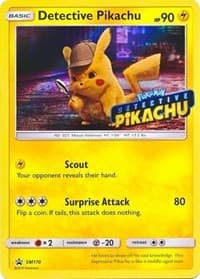 Detective Pikachu - SM170 (Stamped)