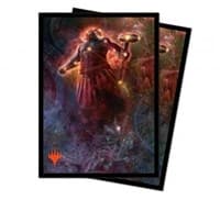 Theros Beyond Death Standard Deck Protectors Alt Art - Purphoros, Bronze-Blooded (Showcase) (100-Pack)