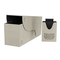 Dragon Shield Nest+ 300 Deck Box - Light Grey/Black (Holds 300+)