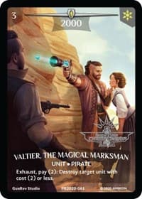 Valtier the Magical Marksman (Full Art) (Argent Saga Championship - Stamped)