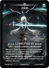 Ella, Corrupted by Love (Full Art) (Argent Saga Championship - Stamped)