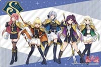 Bushiroad Rubber Mat Collection Vol.482: Shoujo Kageki Revue Starlight -Re LIVE- Shiku Felt Ongaku Gakuin
