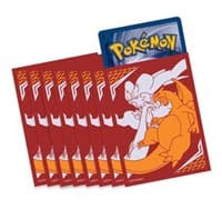 Pokemon TCG: Unbroken Bonds Elite Trainer Box Card Sleeves - Reshiram & Charizard (65 Pack)