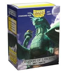 Dragon Shield Limited Edition Matte Art Sleeves - Dragon of Liberty (100-Pack)