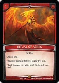 Ritual of Ashes