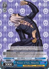 Pioneer of Fate, Abbacchio