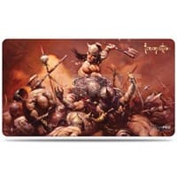 The Destroyer Playmat by Frank Frazetta