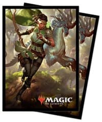 Ikoria: Lair of Behemoths Standard Deck Protectors - Vivien, Monsters' Advocate (100-Pack)