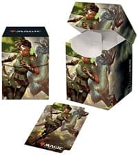 Ikoria: Lair of Behemoths PRO-100+ Deck Box - Vivien, Monsters' Advocate