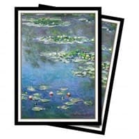 Fine Art Standard Deck Protector sleeves - Water Lilies (65-Pack)