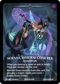 Hoenna, Immoral Conjurer - PR2020-090 (Alternate Art)