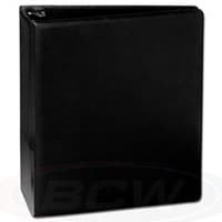BCW 3-Ring Binder 2" Inch Album Black