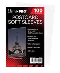 Ultra PRO Postcard Soft Sleeves (100-Pack)