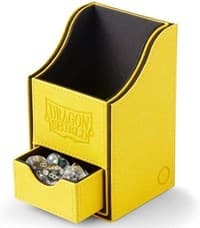 Dragon Shield Nest Plus Deck Box - Yellow/Black (Holds 100+)
