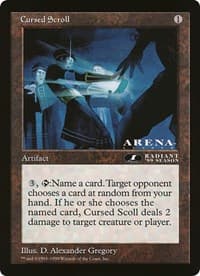 Cursed Scroll (1st Place) (Arena League)