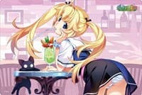 Bushiroad Rubber Mat Collection Vol.579: Grisaia no Kajitsu - Michiru Matsuhima & Meowmel