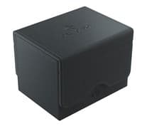 GameGenic Sidekick Deck Box - Black (Holds 100+)