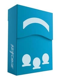 GameGenic KeyForge Aries Deck Box - Blue