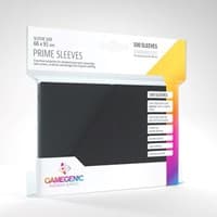 GameGenic Prime Sleeve - Standard Size - Black (100-Pack)