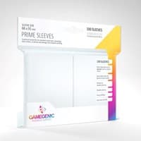 GameGenic Prime Sleeve - Standard Size - White (100-Pack)