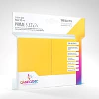 GameGenic Prime Sleeve - Standard Size - Yellow (100-Pack)