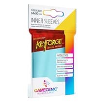 GameGenic KeyForge Inner Sleeves - Clear (40-Pack)