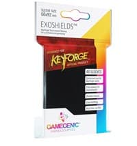 GameGenic KeyForge Exoshields - Black (40-Pack)