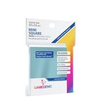 GameGenic Prime Board Game Sleeves - Mini Square (50-Pack)