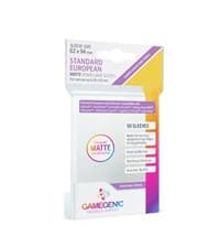 GameGenic Matte Board Game Sleeves - Standard European (50-Pack)