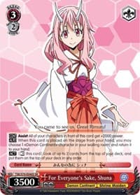 For Everyone's Sake, Shuna (SR)