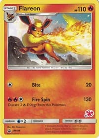 Flareon - SM186 (#27 Charizard Stamped)