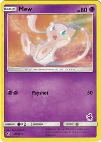 Mew - 32/68 (Mewtwo Stamped)