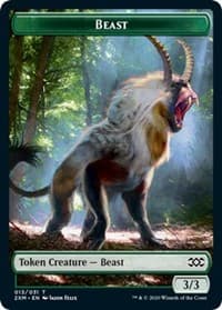 Beast // Treasure Double-Sided Token