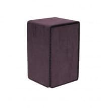 Suede Collection Alcove Tower Deck Box - Amethyst
