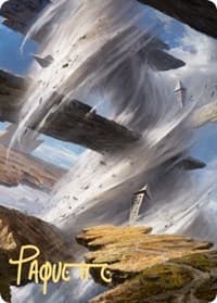 Plains Art Card (8/81) (Gold-Stamped Signature)