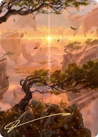 Windswept Heath Art Card (Gold-Stamped Signature)
