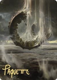 Wasteland Art Card (Gold-Stamped Signature)