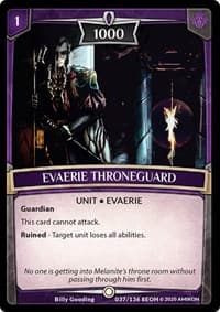 Evaerie Throneguard